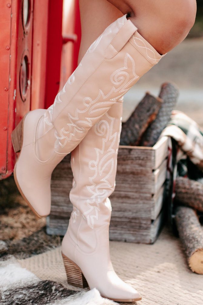 Charley Faux Leather Billini Cowboy Boots (Rose Clay) · NanaMacs - Image 4