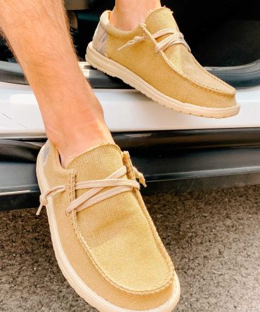 Walk It Out Men's Very G Slip-On Canvas Shoes (Sand) · NanaMacs