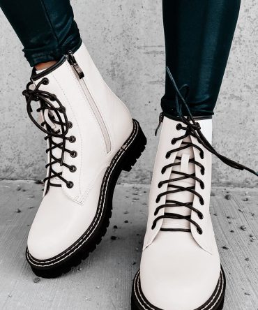 Someone Else's Problem Combat Boots (Nude) · NanaMacs