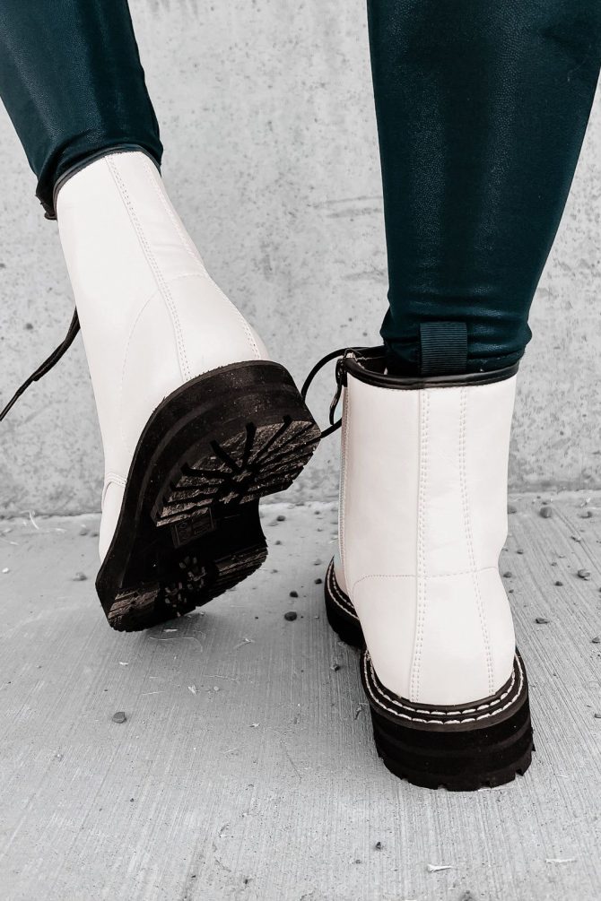 Someone Else's Problem Combat Boots (Nude) · NanaMacs - Image 3