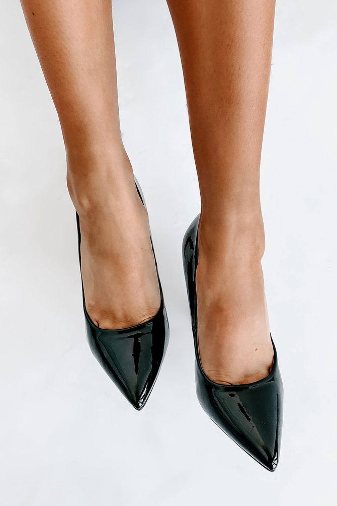 Mean Business Patent Heel (Black) · NanaMacs - Image 3
