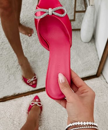 Party Moves Billini Open Toe Satin Heels (Raspberry Satin) · NanaMacs