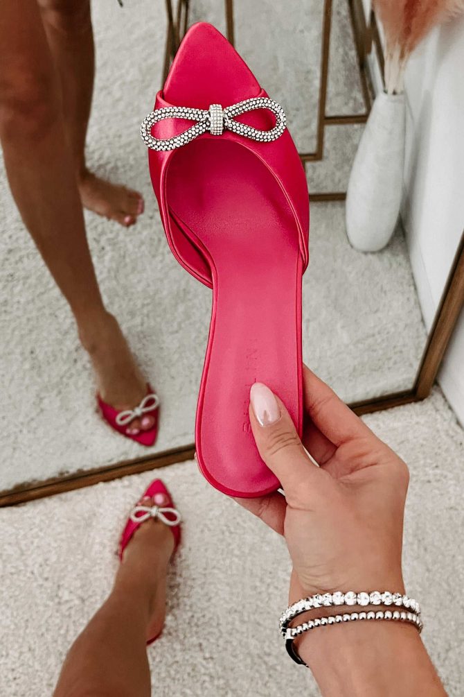 Party Moves Billini Open Toe Satin Heels (Raspberry Satin) · NanaMacs