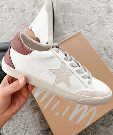My New Found Love Faux Leather Sneakers (White Multi) · NanaMacs