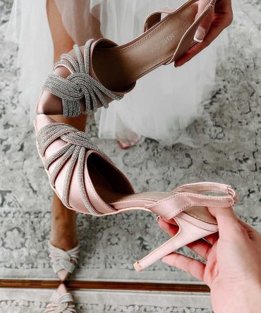 Prepped For The Spotlight Rhinestone Slingback Pumps (Beige) · NanaMacs