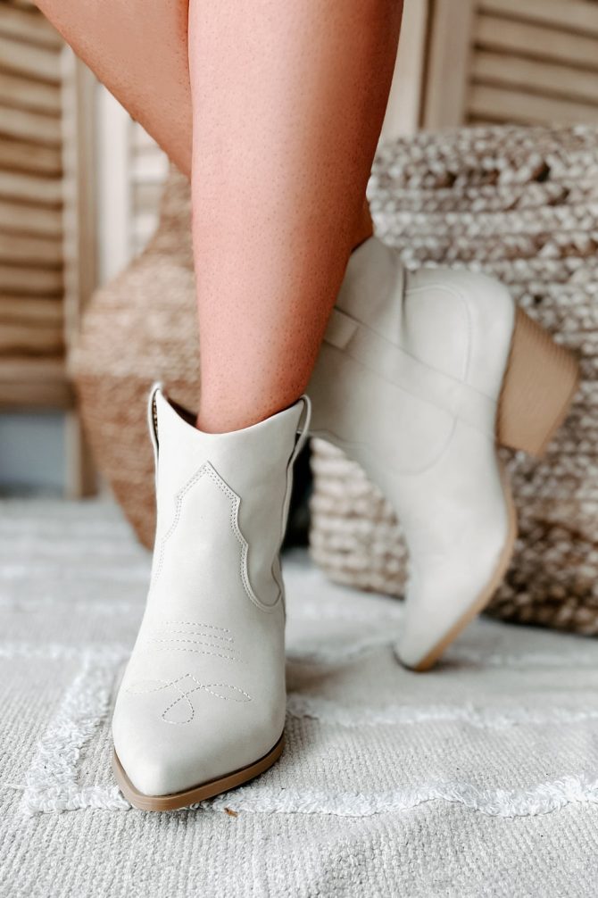 Queen Of The Ranch Western Booties (Stone Nubuck) · NanaMacs - Image 2